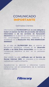 Comunicado